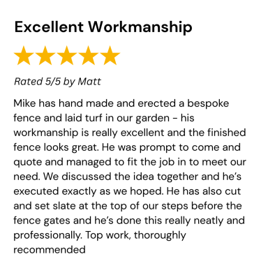 excellent work review